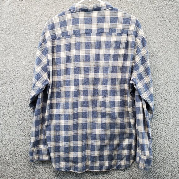 Bonobos Shirt Slim Fit Mens XL Long Blue White Plaid Button Up Long Sleeve - Picture 7 of 8